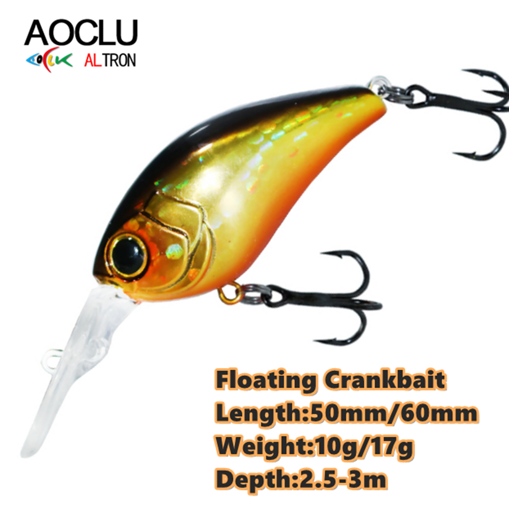 Fishing Lure Crankbait - AOCLU pływająca rybka 50mm 10g 60mm