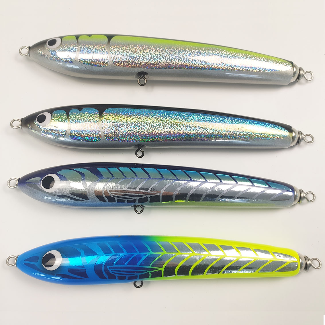 Fishing Lure Popper - Hayabusa Carpenter Wood Floating Popper Stickbait