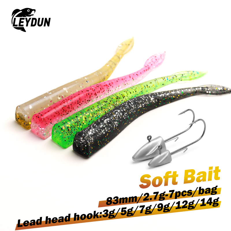Fishing Lure Spinnerbait - LEYDUN BR Przynęty miękkie do połowu