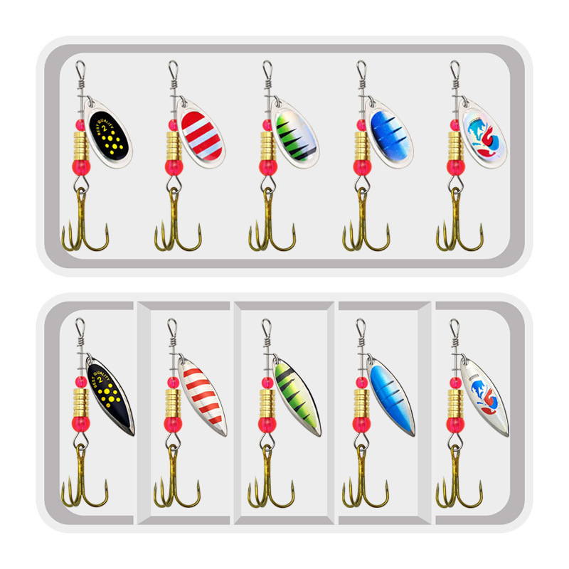 Fishing Lure Spinnerbait - Przynęta wędkarska Spinner Łyżki obrotowe 10