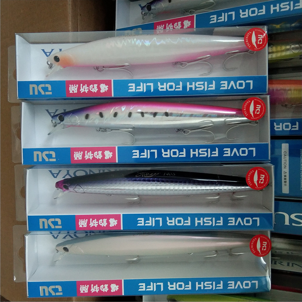 Fishing Lure Jerkbait - TSURINOYA 4 szt. Przynęta wędkarska 140S