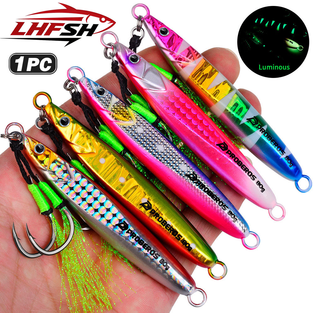 Fishing Lure Buzzbait - Przynęty wędkarskie LHFSH Luminous Metal Jig,