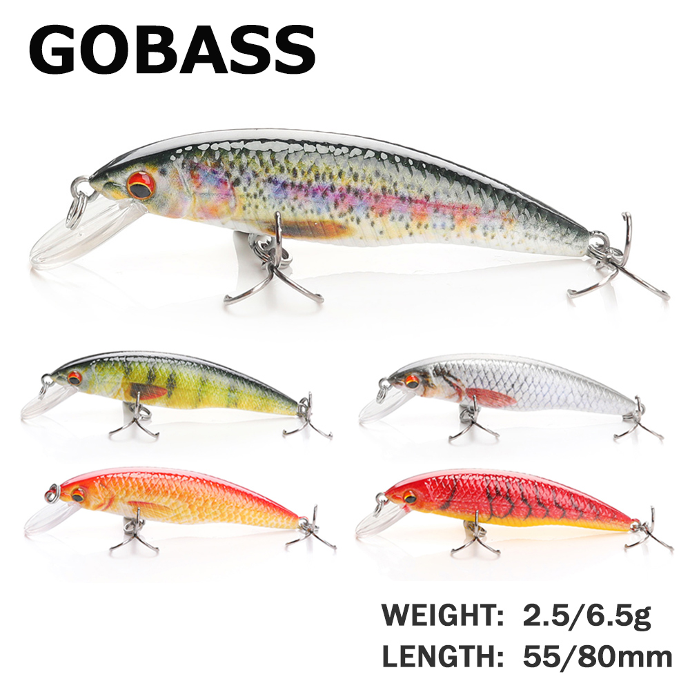 Fishing Lure Jerkbait - GOBASS Jerkbait polowanie przynęta wędkarska woblery
