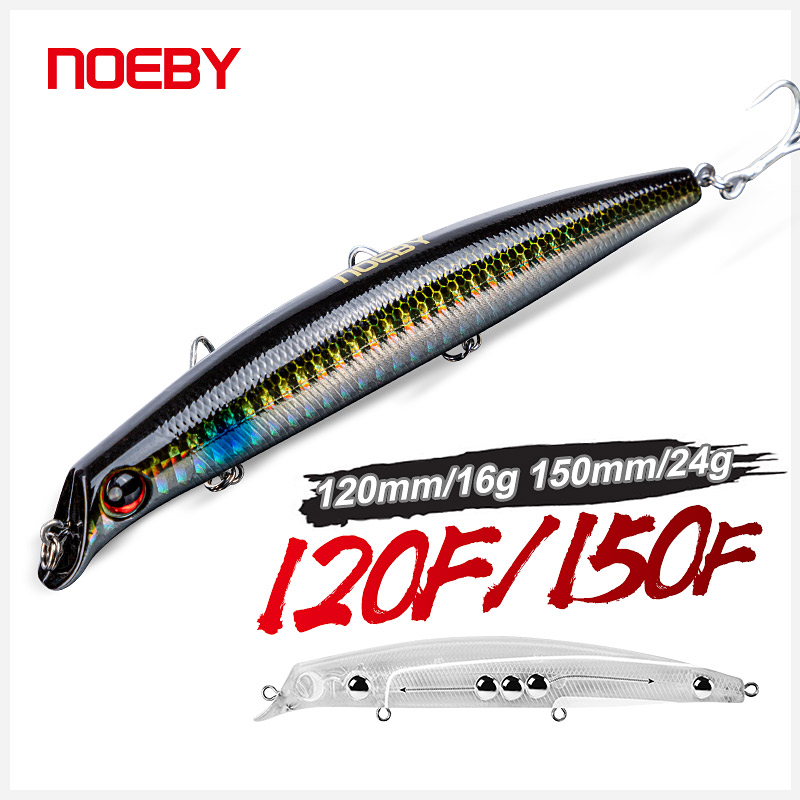 Fishing Lure Topwater - NOEBY Sasuke Minnow Przynęty Wędkarskie 12cm