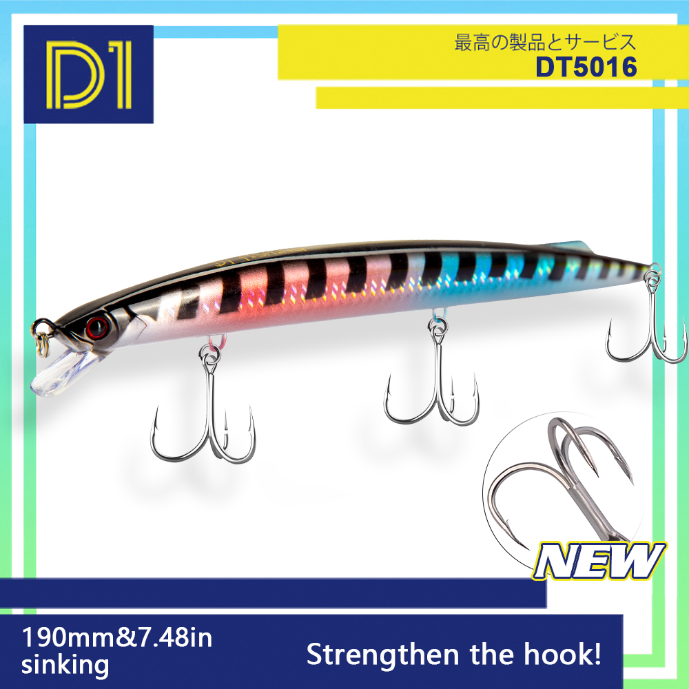 Fishing Lure Jerkbait - Przynęta typu minnow D1 do połowów