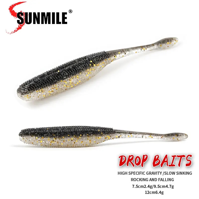 Fishing Lure Spinnerbait - SUNMILE Przynęty wędkarskie Drop Soft Baits