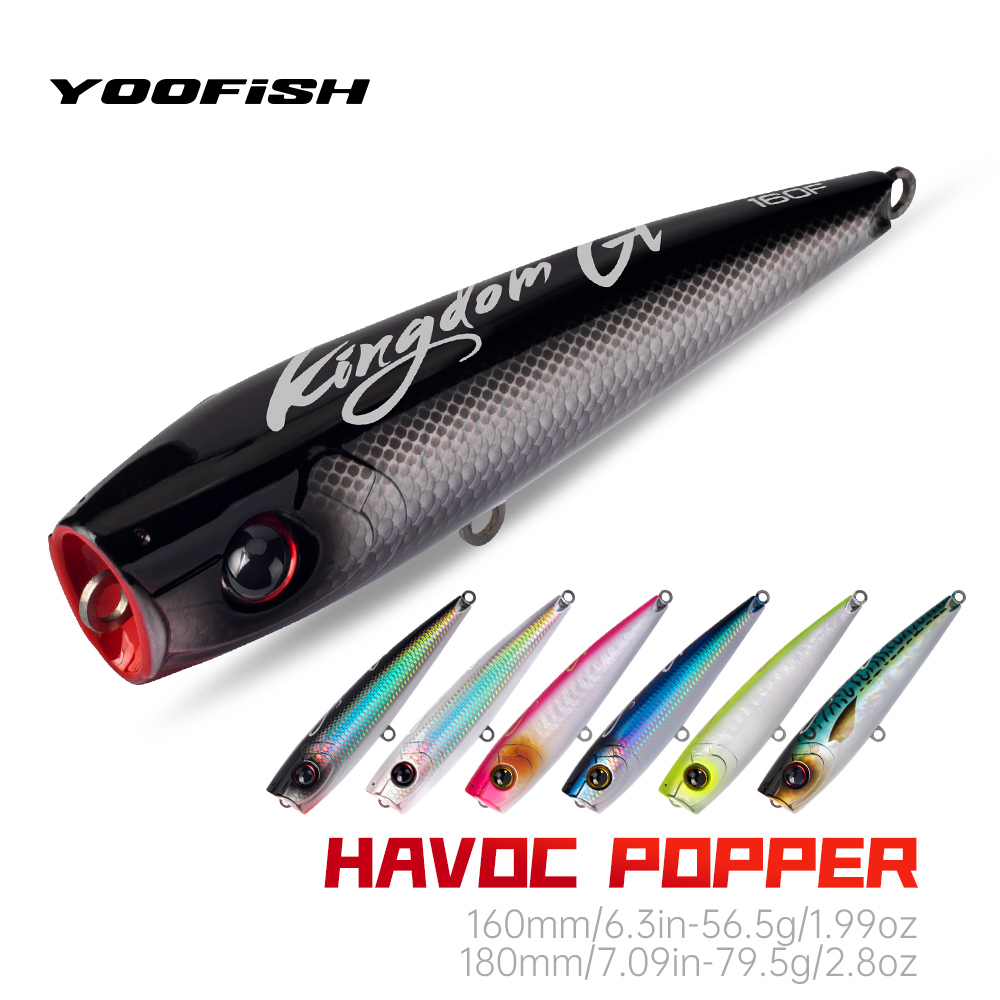 Fishing Lure Popper - Przynęta wędkarska YOOFISH GT Topwater Popper