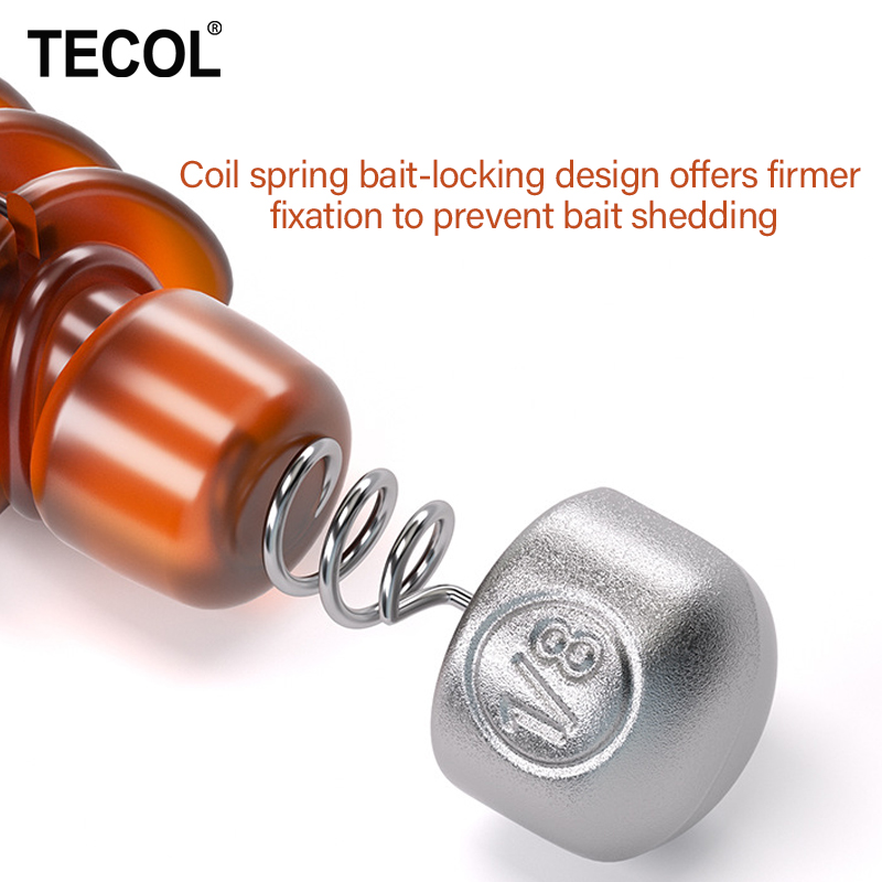 TECOL 1G 1.75G 2.7G 3.5G Spira – Fishing Lure Accessories recenzja i cena