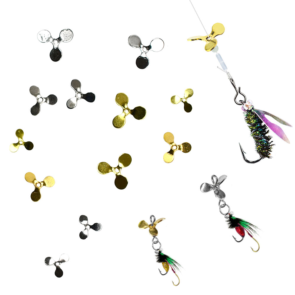 200 szt. 3-łopatkowych śmigieł – Fishing Lure Blade Bait recenzja i cena