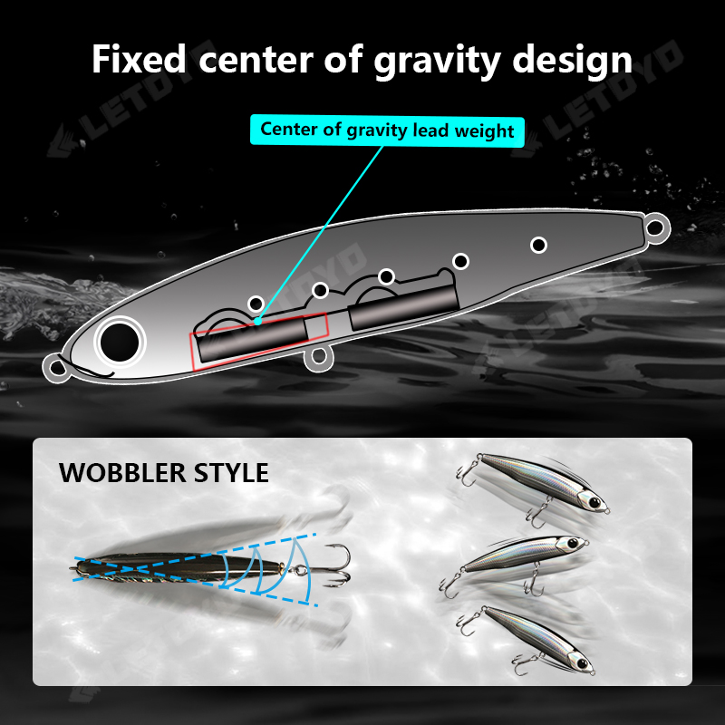 LETOYO Sinking Pencil 17g 12g- – Fishing Lure Spinnerbait recenzja i cena
