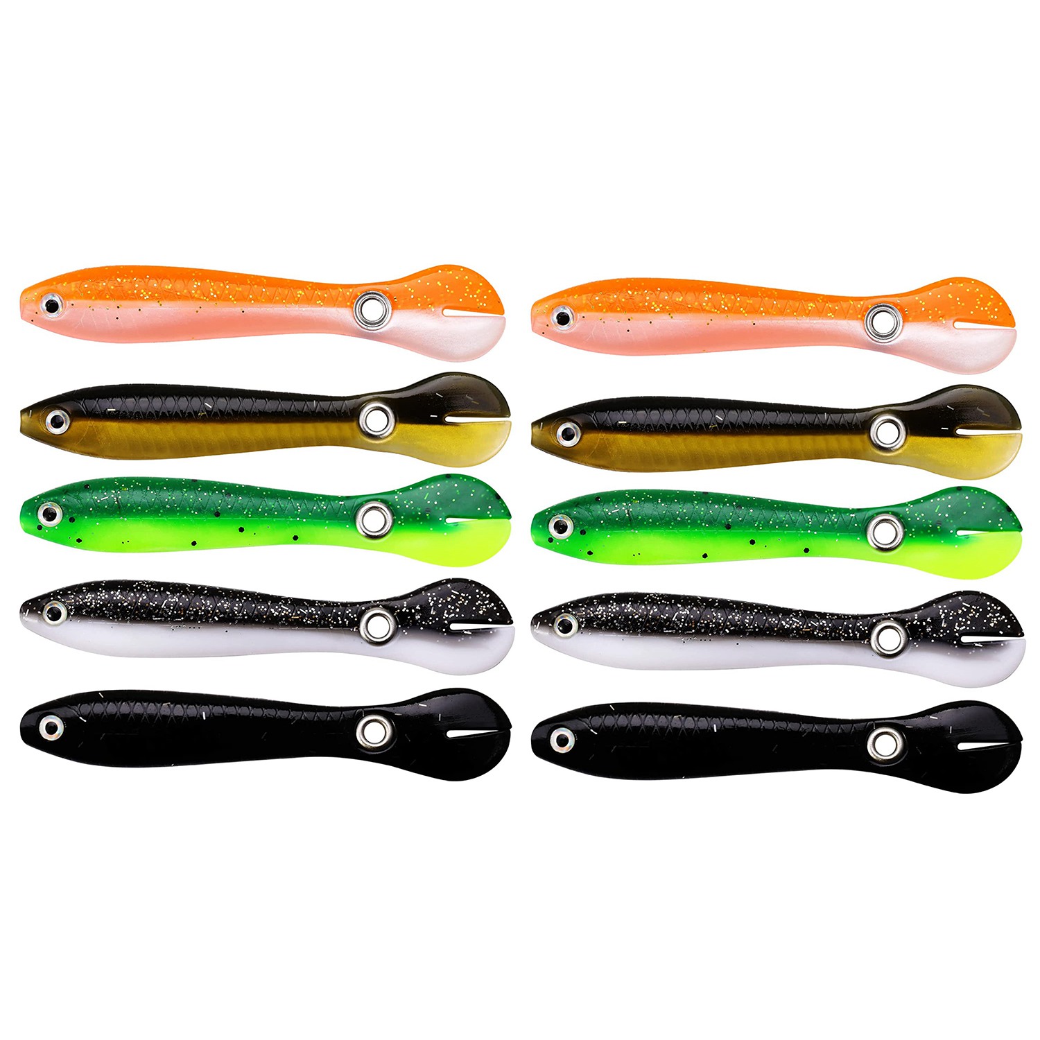 10 szt. Miękkich Przynęt Wędka – Fishing Lure Soft Plastic recenzja i cena