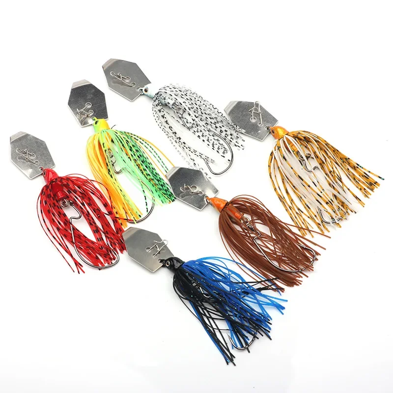 6 sztuk/zestaw Chatterbait zes – Fishing Lure Spinnerbait recenzja i cena