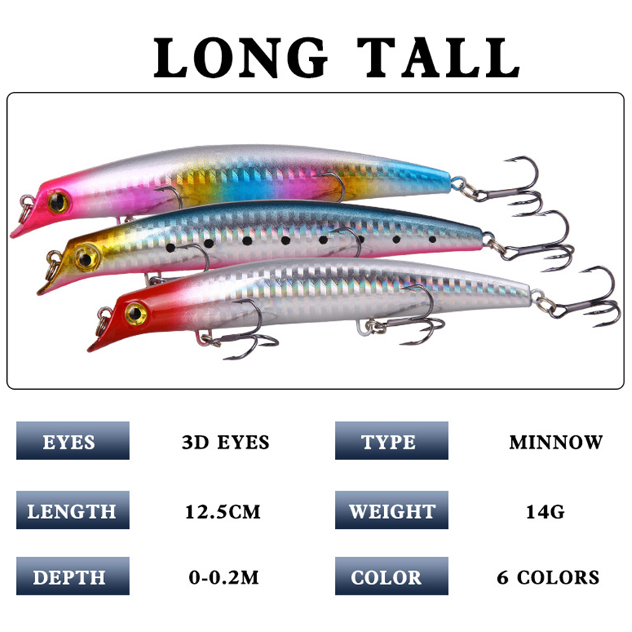 6 sztuk Crankbaits przynęty mo – Fishing Lure Popper recenzja i cena