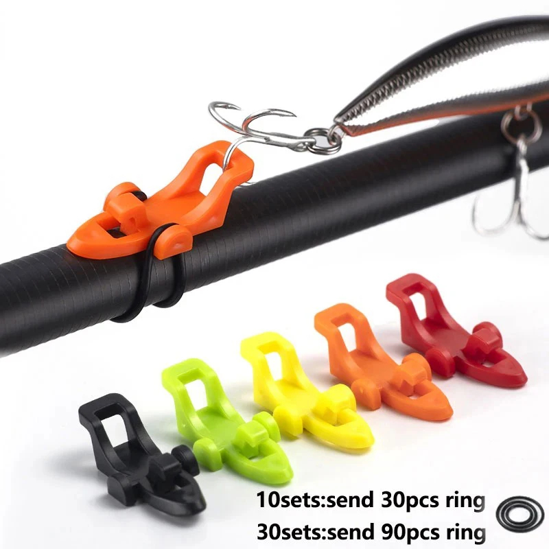 10 szt. Uchwyt na haczyk do wę – Fishing Lure Jig recenzja i cena