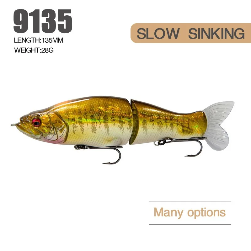 Przynęta typu swimbait 135mm 3 – Fishing Lure Jerkbait recenzja i cena