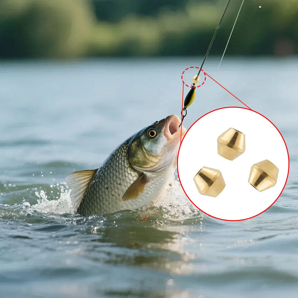 40 szt. Mosiężnych koralików w – Fishing Lure Spinnerbait recenzja i cena