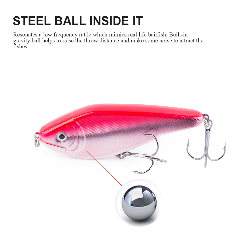 Hanlin NEW Glide Jerkbait 90mm – Fishing Lure Jerkbait recenzja i cena