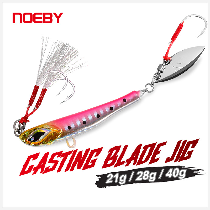 Noeby Blade Jig Lure 21g 28g 4 – Fishing Lure Blade Bait recenzja i cena