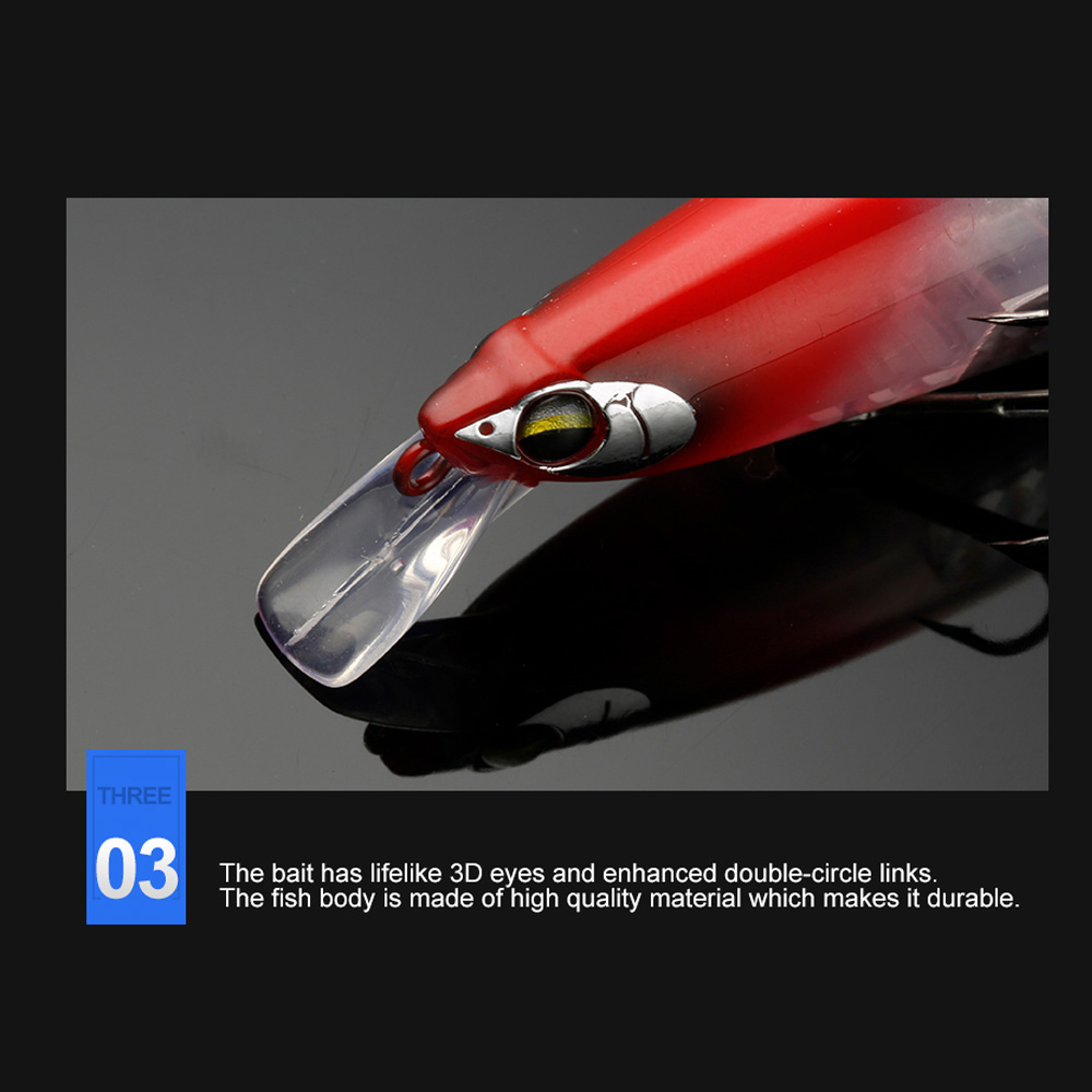 JOHNCOO pływające Minnow 130mm – Fishing Lure Blade Bait recenzja i cena