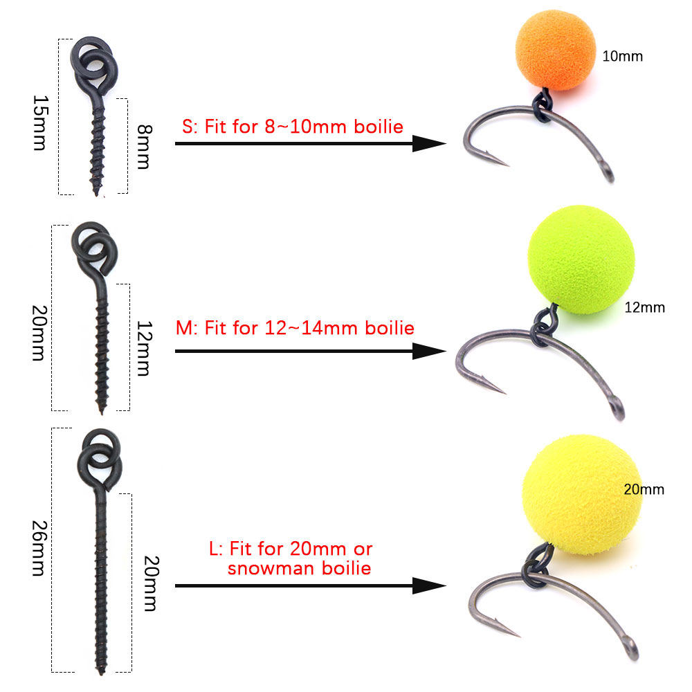 20szt Carp Fishing Boilie Clip – Fishing Lure Accessories recenzja i cena