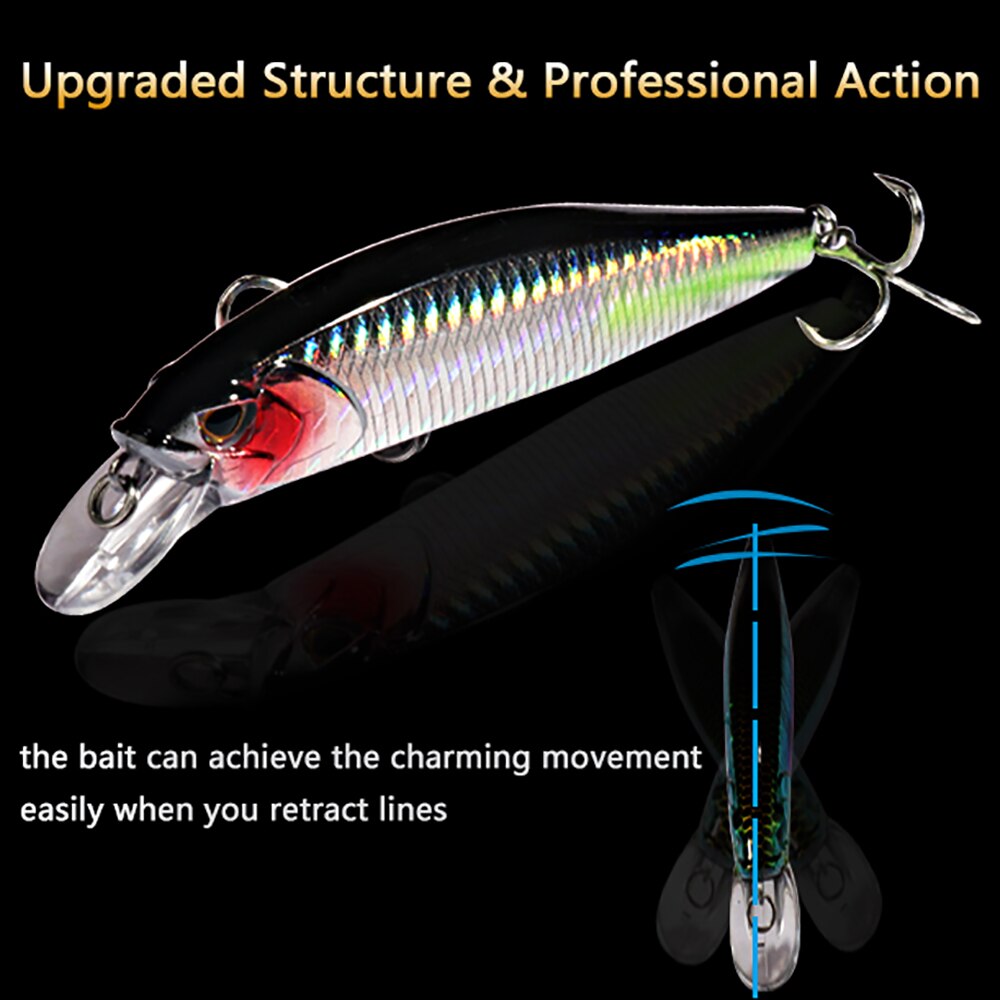 Sinking Minnow 19g Floating Je – Fishing Lure Jerkbait recenzja i cena